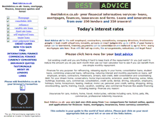 Tablet Screenshot of bestadvice.com